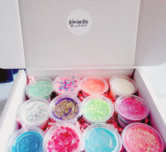 12 Sample Wax Melts Box