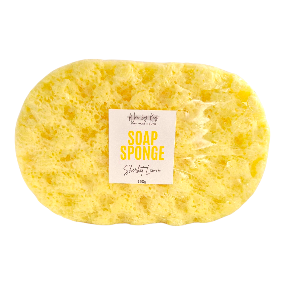 Sherbet Lemon - Soap Sponge