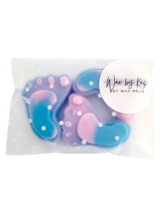 Baby Powder - Baby Feet Shapes x3