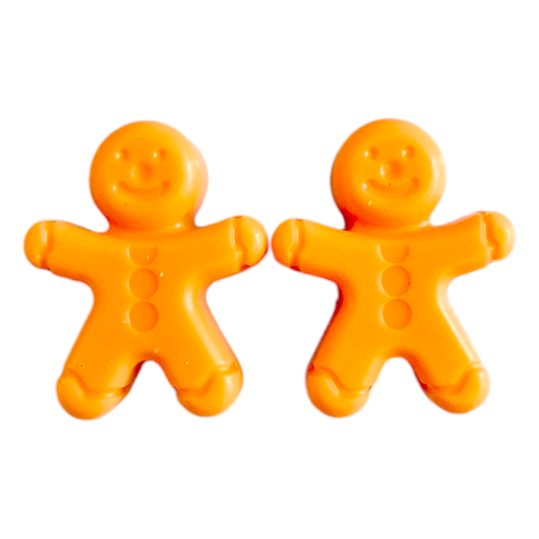 Mandarin & Cranberry - Individual Gingerbread Shape Wax Melt