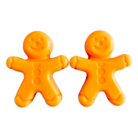 Mandarin & Cranberry - Individual Gingerbread Shape Wax Melt