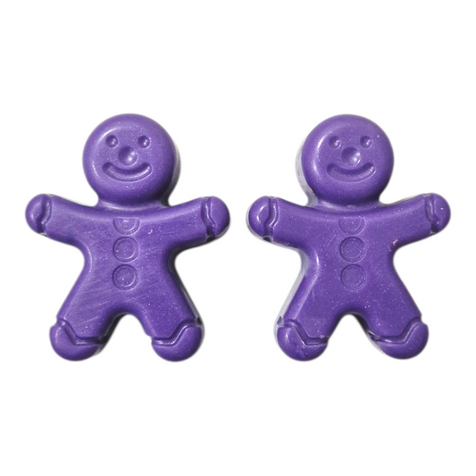 Sugar Plum - Individual Gingerbread Shape Wax Melt